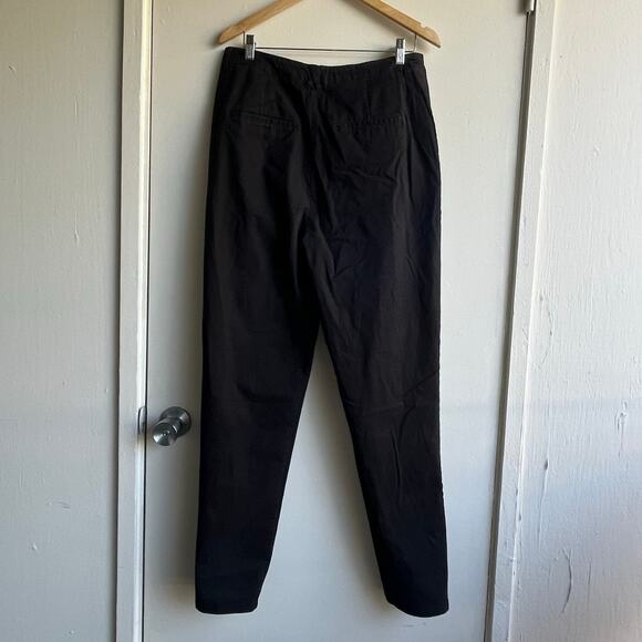ASOS Tailored Tapered Black Pant Size 10 Pockets Belt Loops Office Casual $45 - Picture 2 of 12